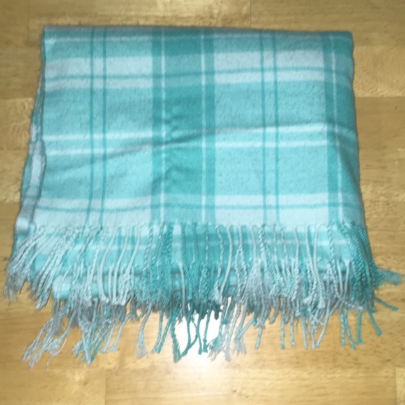 Gap - blue wool scarf - Picture 1 of 2